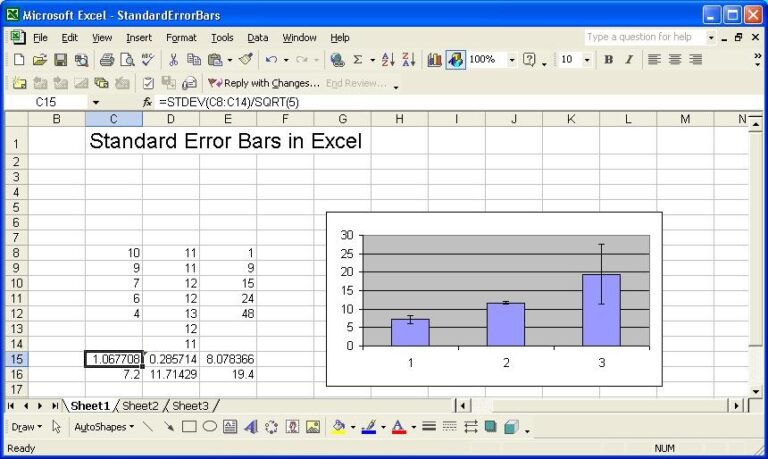 How To Calculate Mean In Excel Column